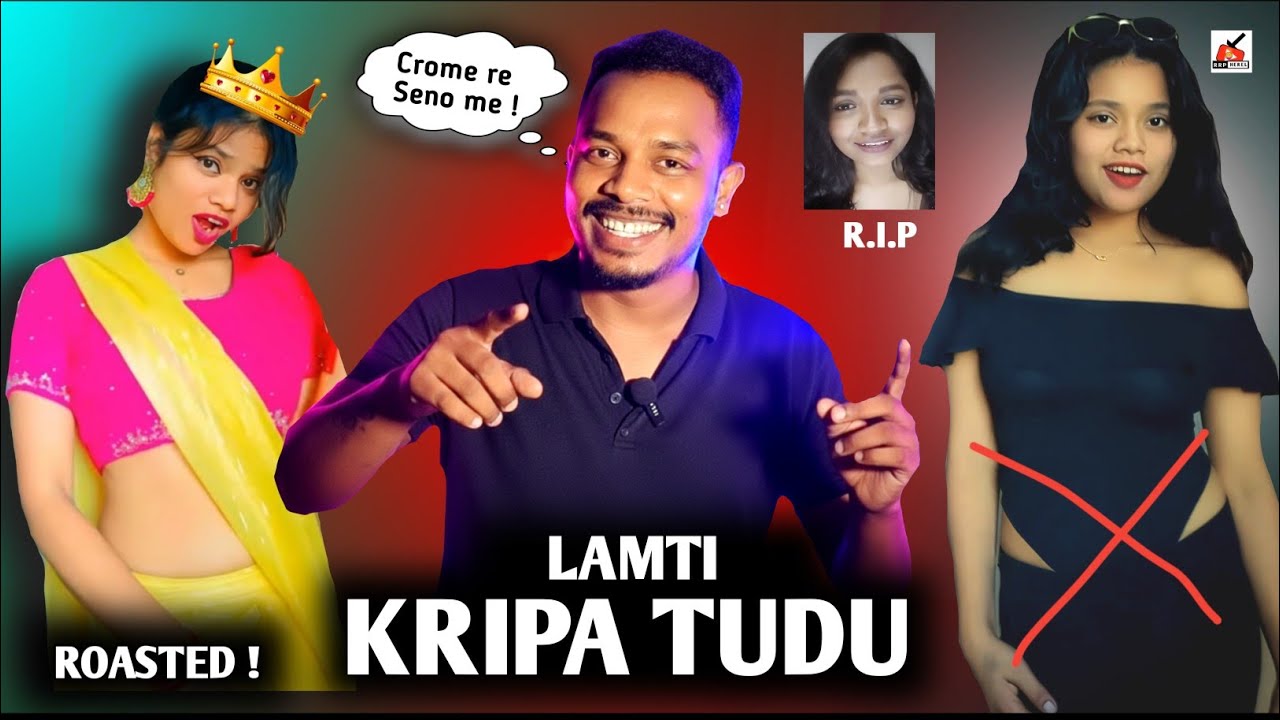 KRIPA TUDU ❌ LAMTI TUDU ✅ ROASTED🔥 Santhali roasting video #santhali #santali @RRP_HEREL_024