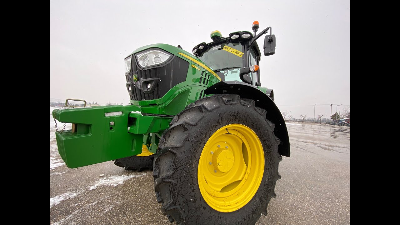 JOHN DEERE 6140 M PREMİUM AT (AutoTrack uydu sistemi) BAYİ ANLATIMI
