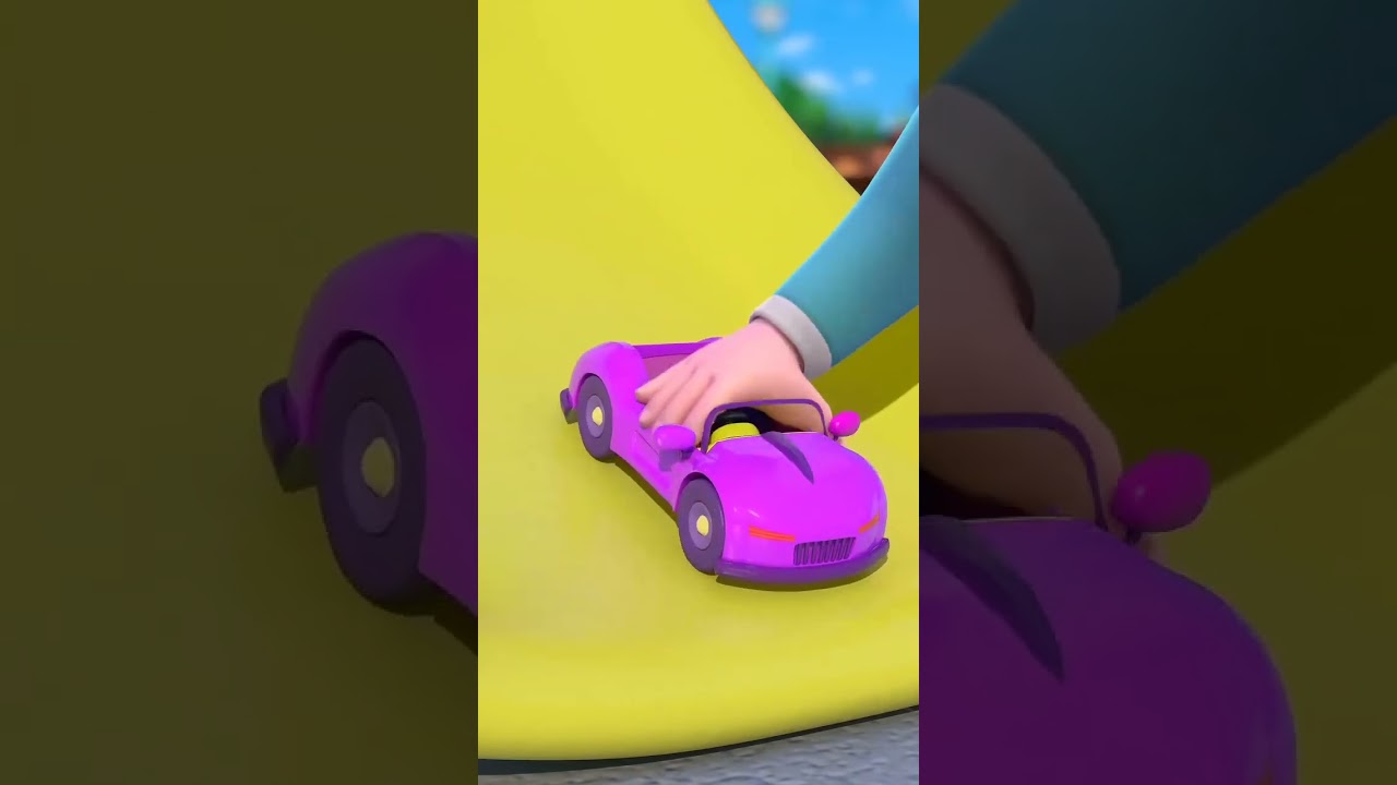 Animated Kids Play with Toy Cars | Children Cartoon Video