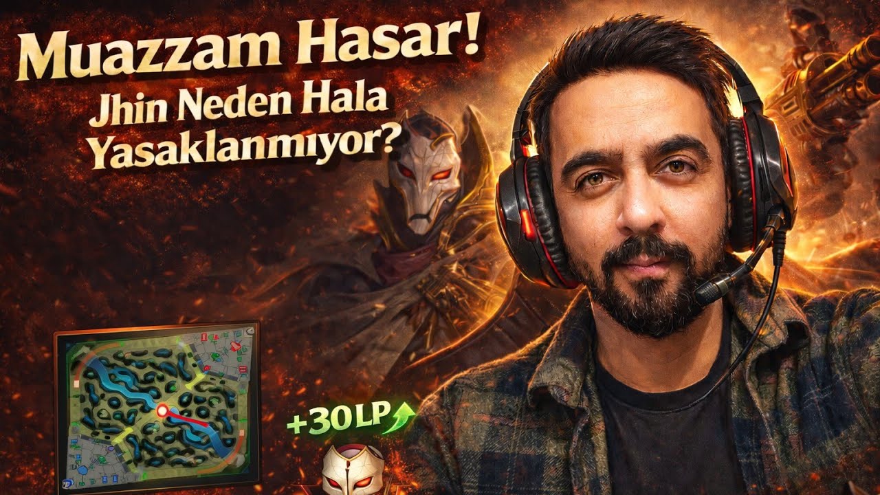 Muazzam Hasar! Jhin Neden Hâlâ Yasaklanmıyor? | ADC +30 LP
