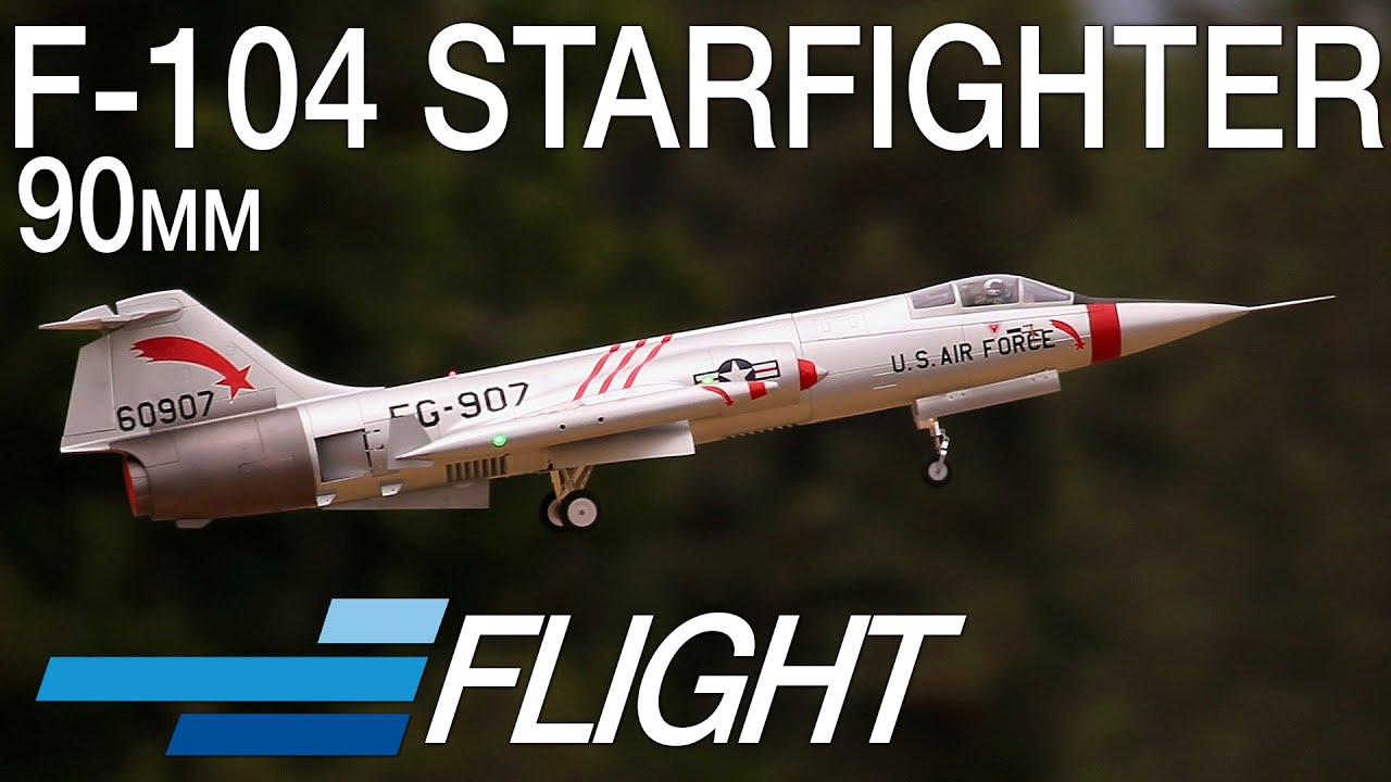Freewing F-104 Starfighter 90mm EDF Jet - Motion RC Flight