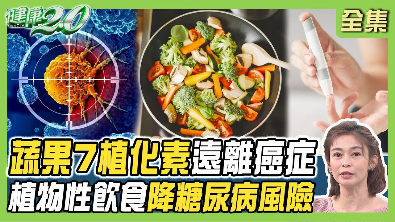 性感女星吃素食米沙拉 打造蜜桃臀曲線！植物性飲食穩血糖 降2型糖尿病風險25%！蔬果7植化素遠離癌症！健康2.0 20240518【完整版】鄭凱云 許書華 吳明珠 許瓊月 洪素卿 雷議宗