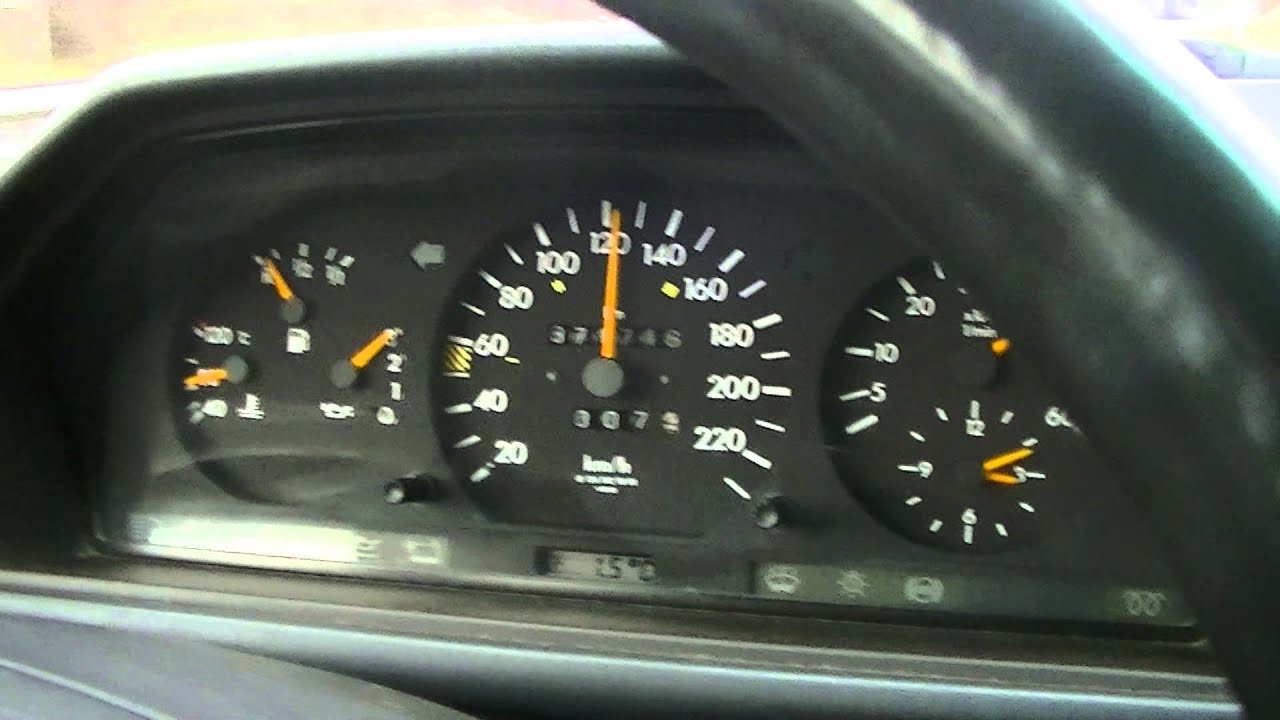 Mercedes W124 300D Turbodiesel - Fahreigenschaften