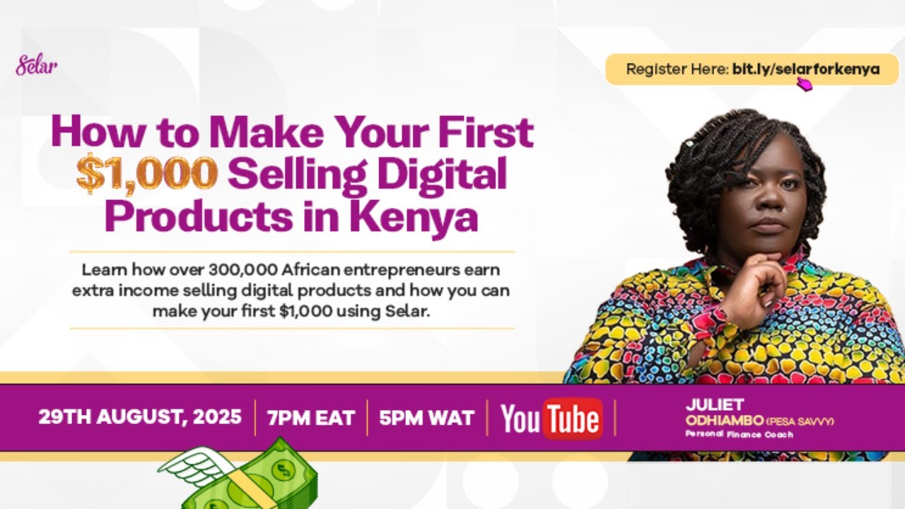 How to Make Your First $1,000 Selling Digital Products in Kenya