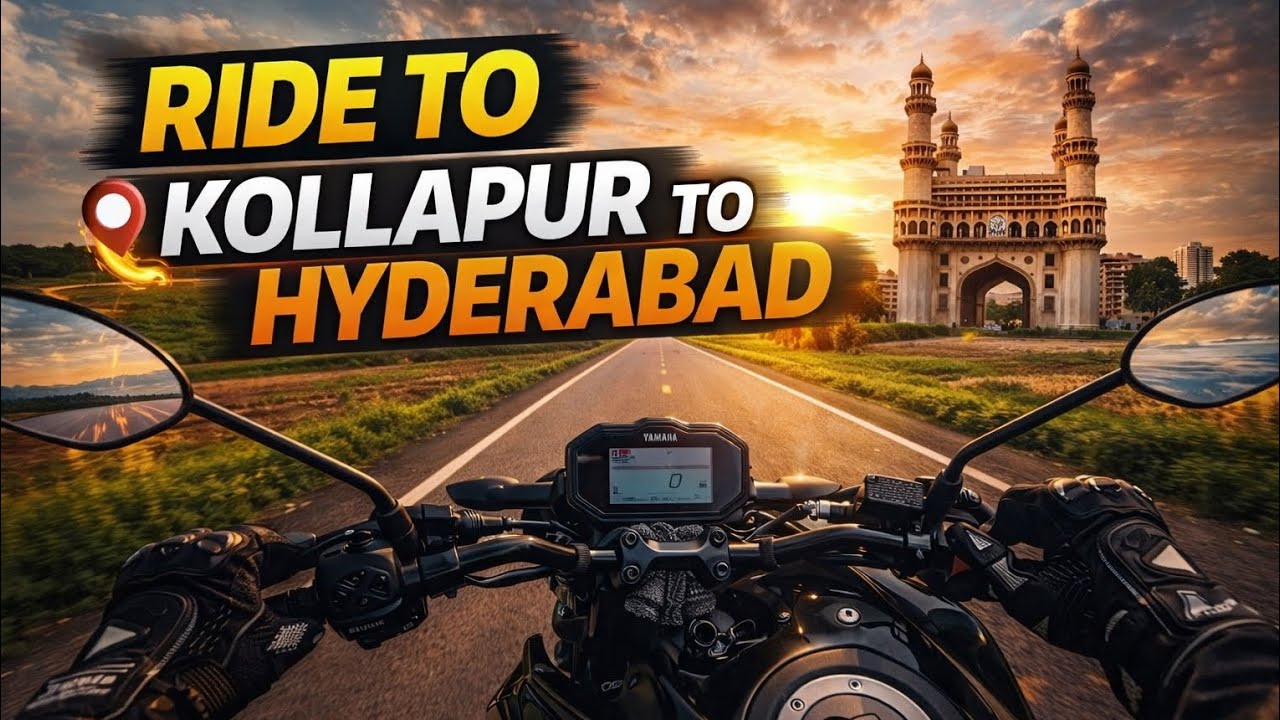 Kollapur to Hyderabad ride Frist time best experience @RG Ranjith 46  #youtubechannel #hyderabad 
