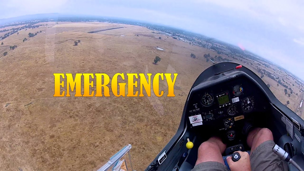 Emergency Landing in a Glider.