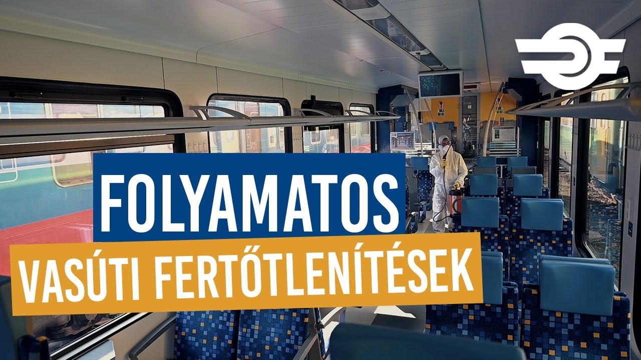 Folyamatos vasúti fertőtlenítések