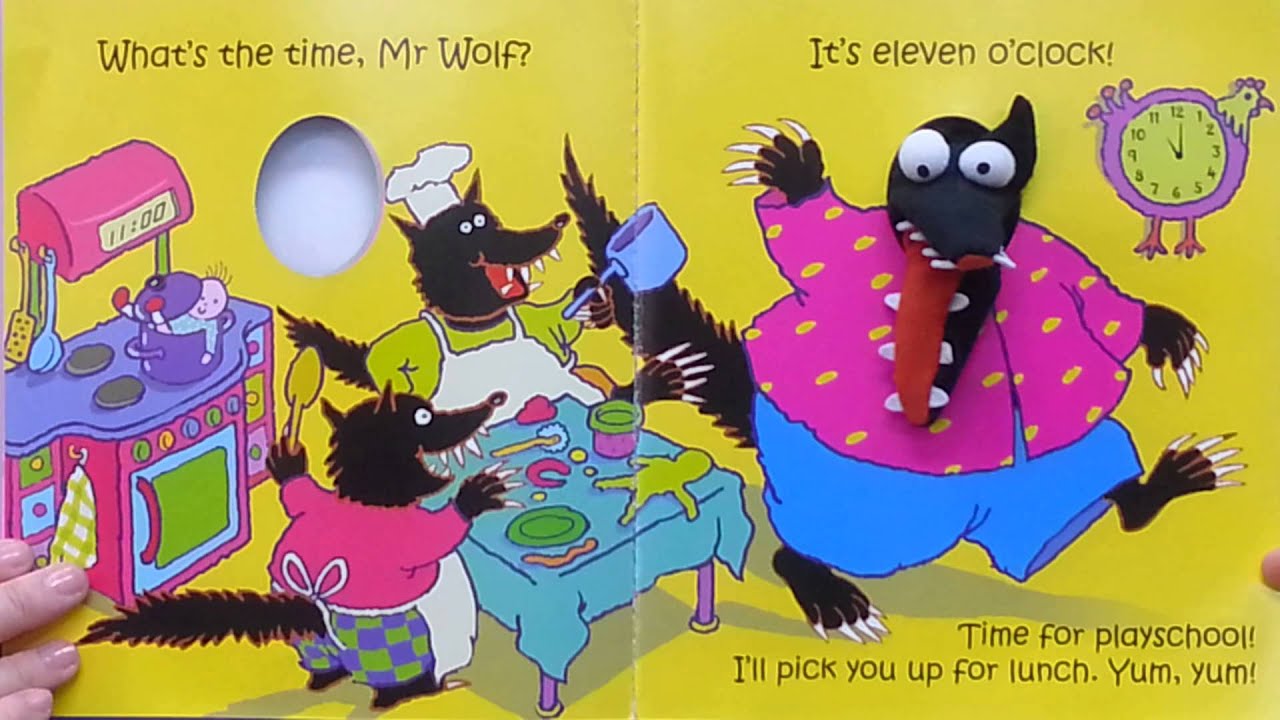 What's the time Mr. Wolf - Read aloud