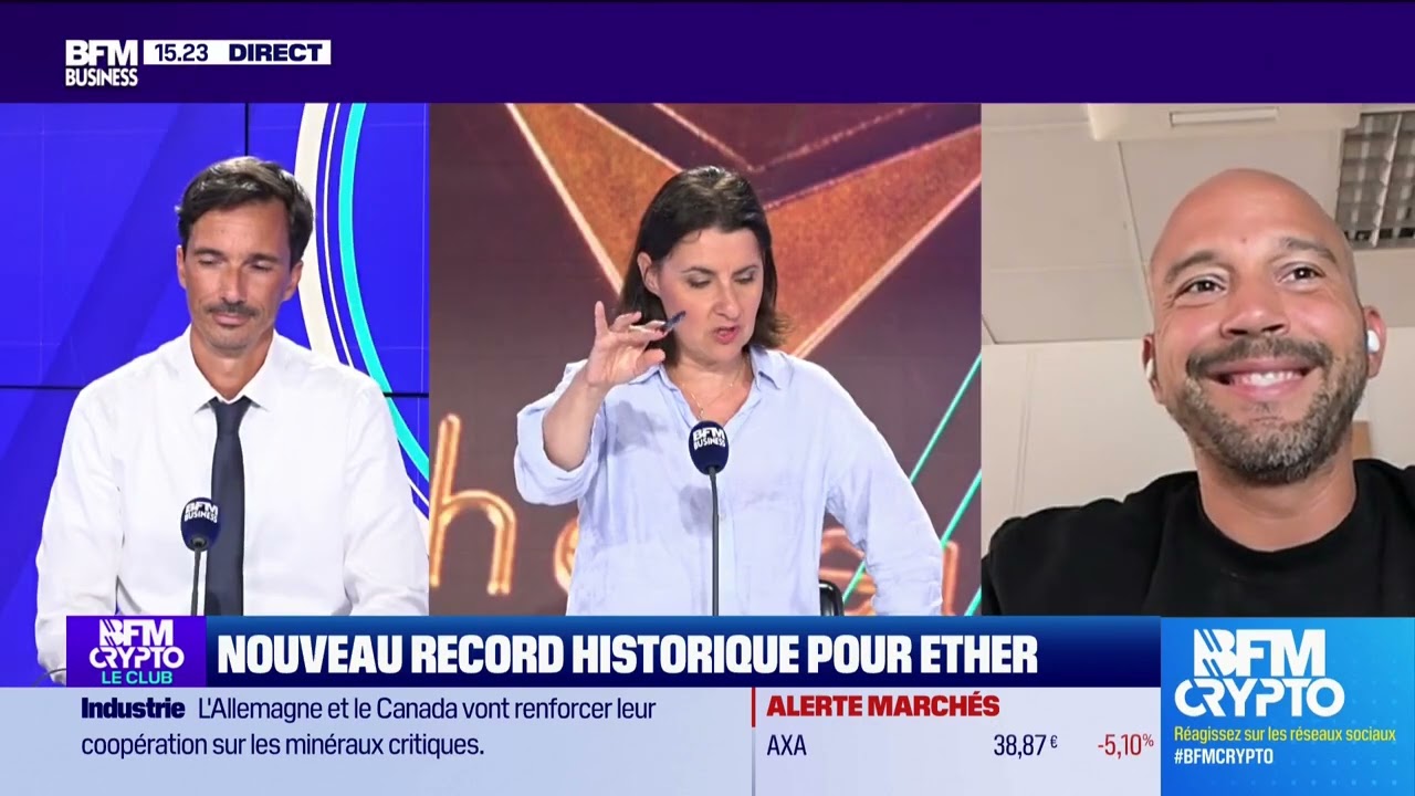Bitcoin vs Ether, le match dans BFM Crypto le club