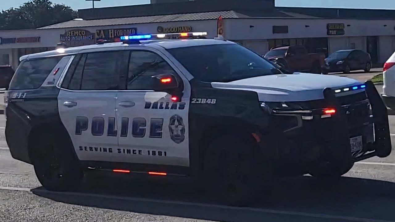 3x Dallas Police Responding | NEW TAHOE