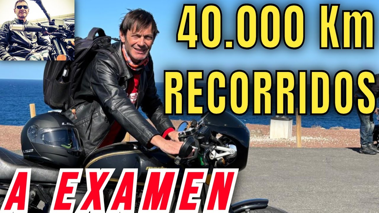 40.000 Km EN MOTO de 125 cc. Macbor  Jhonny be good.