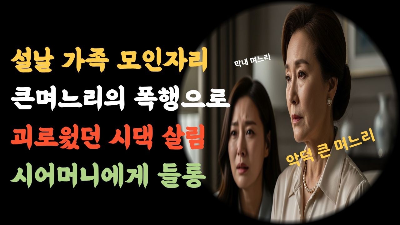 십 년을 식모로 만든 큰며느리, 시어머니가 숨겨둔 증거로 재산까지 한 번에 뒤집었다 l가족사연l노후사연l사연채널l감동사연