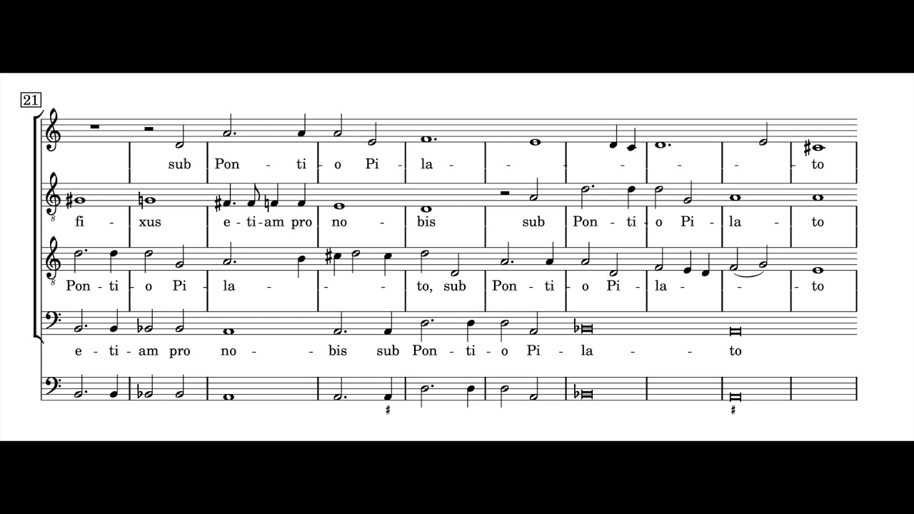 Crucifixus--Claudio Monteverdi