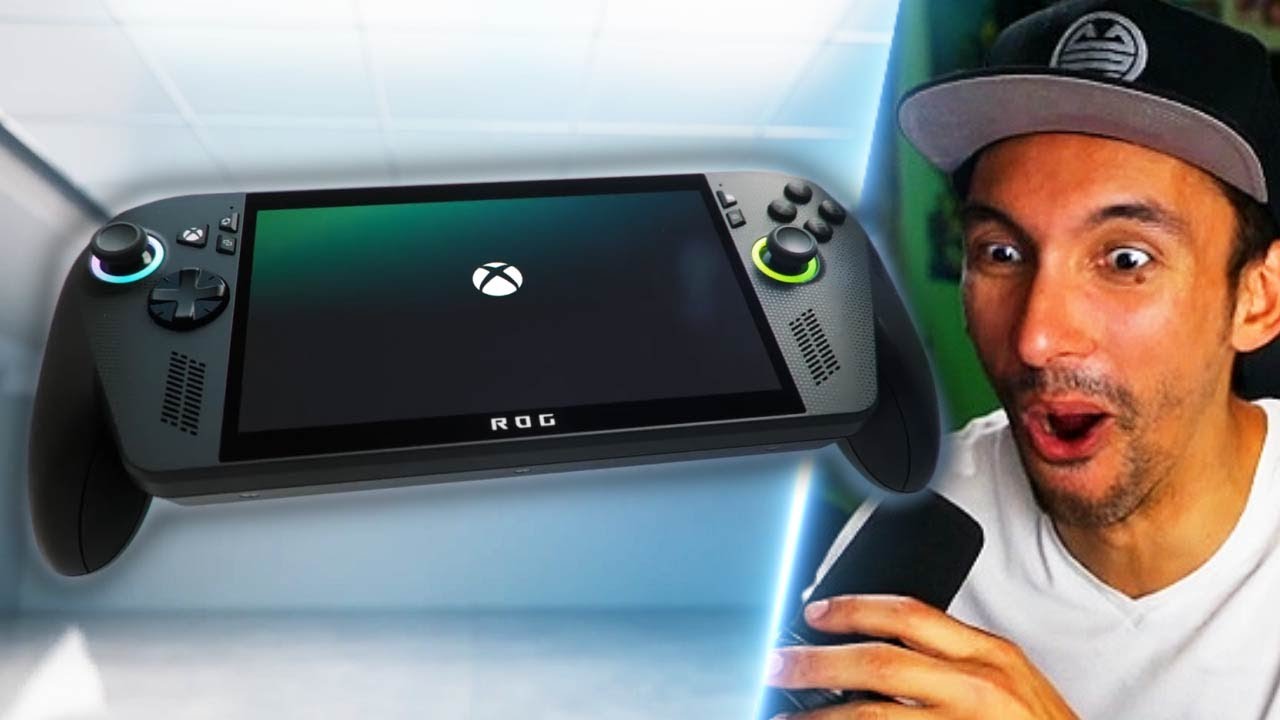 Xbox Handheld Reveal Reaction!!! // ROG Xbox Ally X Trailer