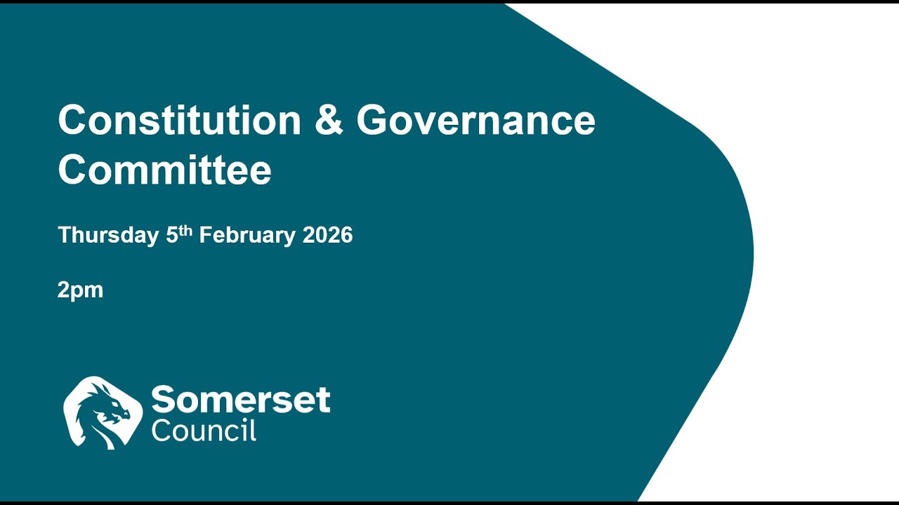 Constitution & Governance Committee - 5th February 2026