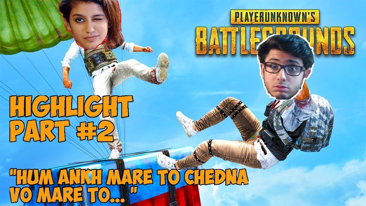 CARRYMINATI PUBG | Priya Varrier Pe Charchaa | Intense games Trying hard to win | Highlight Part #2