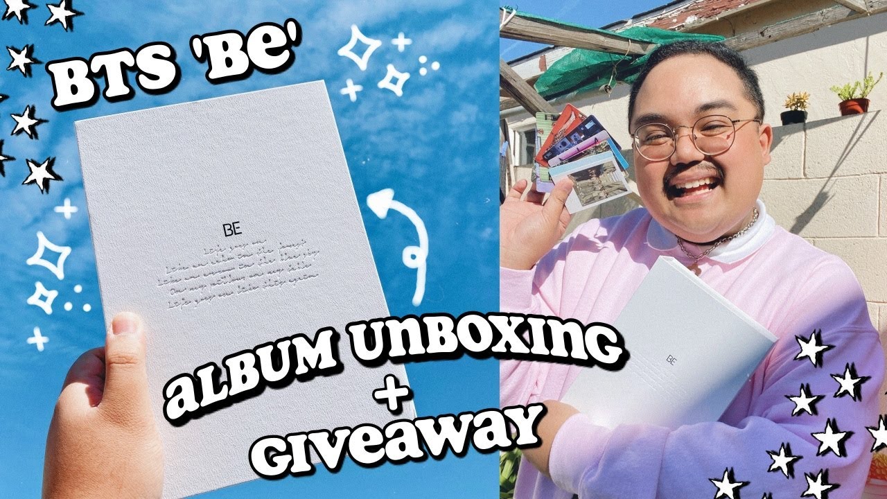 BTS 'BE' Album Unboxing + GIVEAWAY (CLOSED) ✰