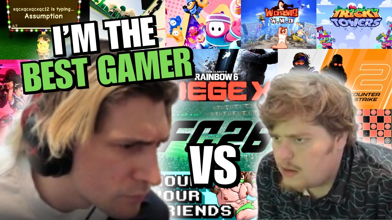 xQc CHALLENGED Jesse to a BRO VS BRO...
