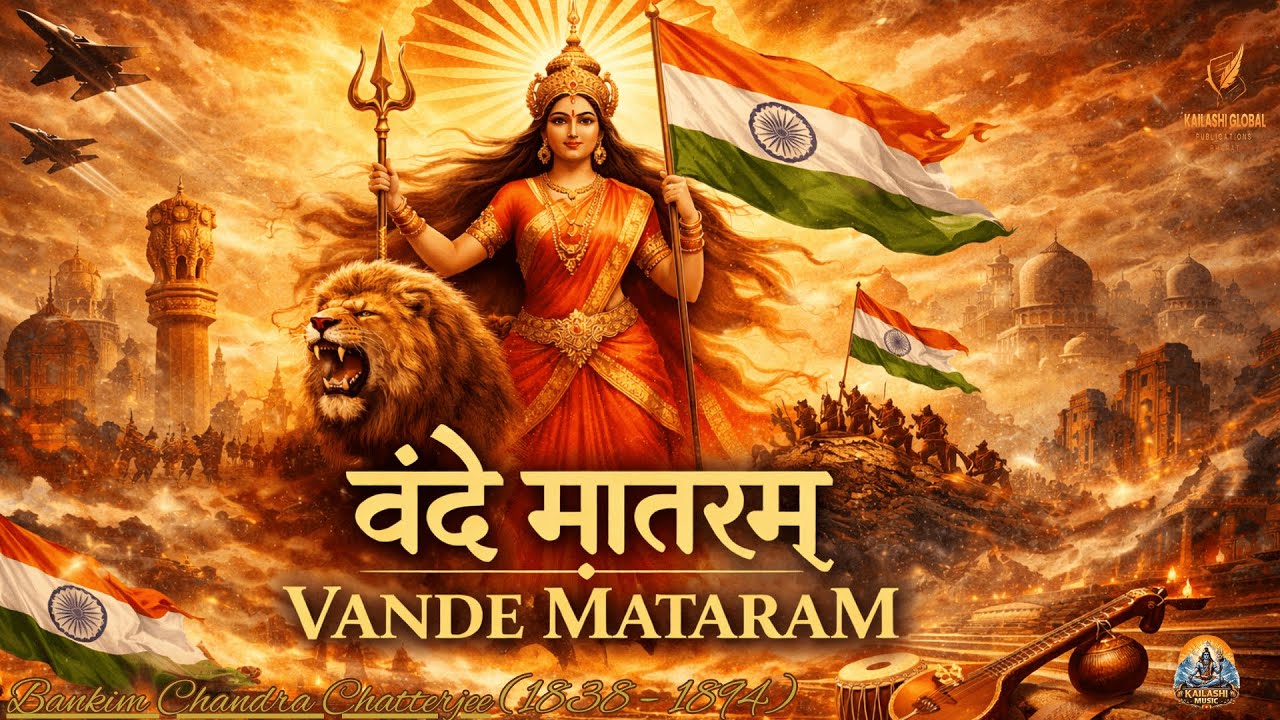 VANDE MATRAM | वंदे मातरम् | राष्ट्रभक्ति गीत | भारत माता स्तुति | REPUBLIC DAY @KailashiMusic