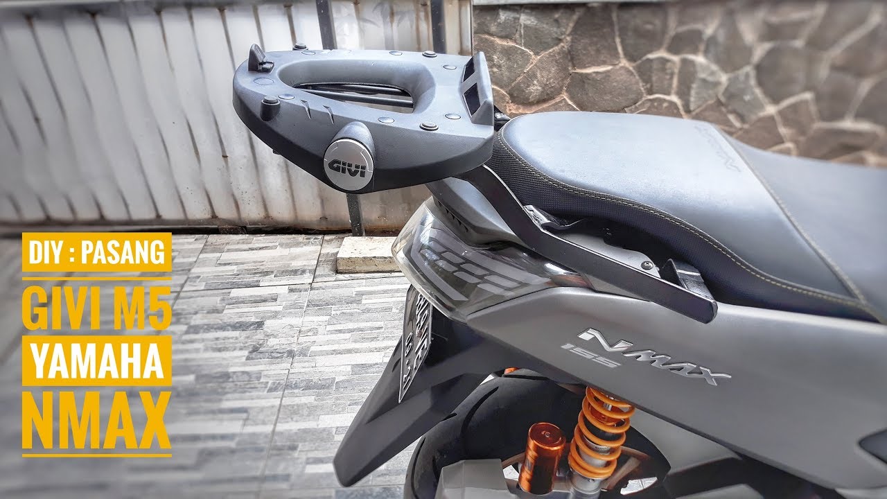 Tips Pasang Baseplate GIVI M5 di Monorack Yamaha Nmax