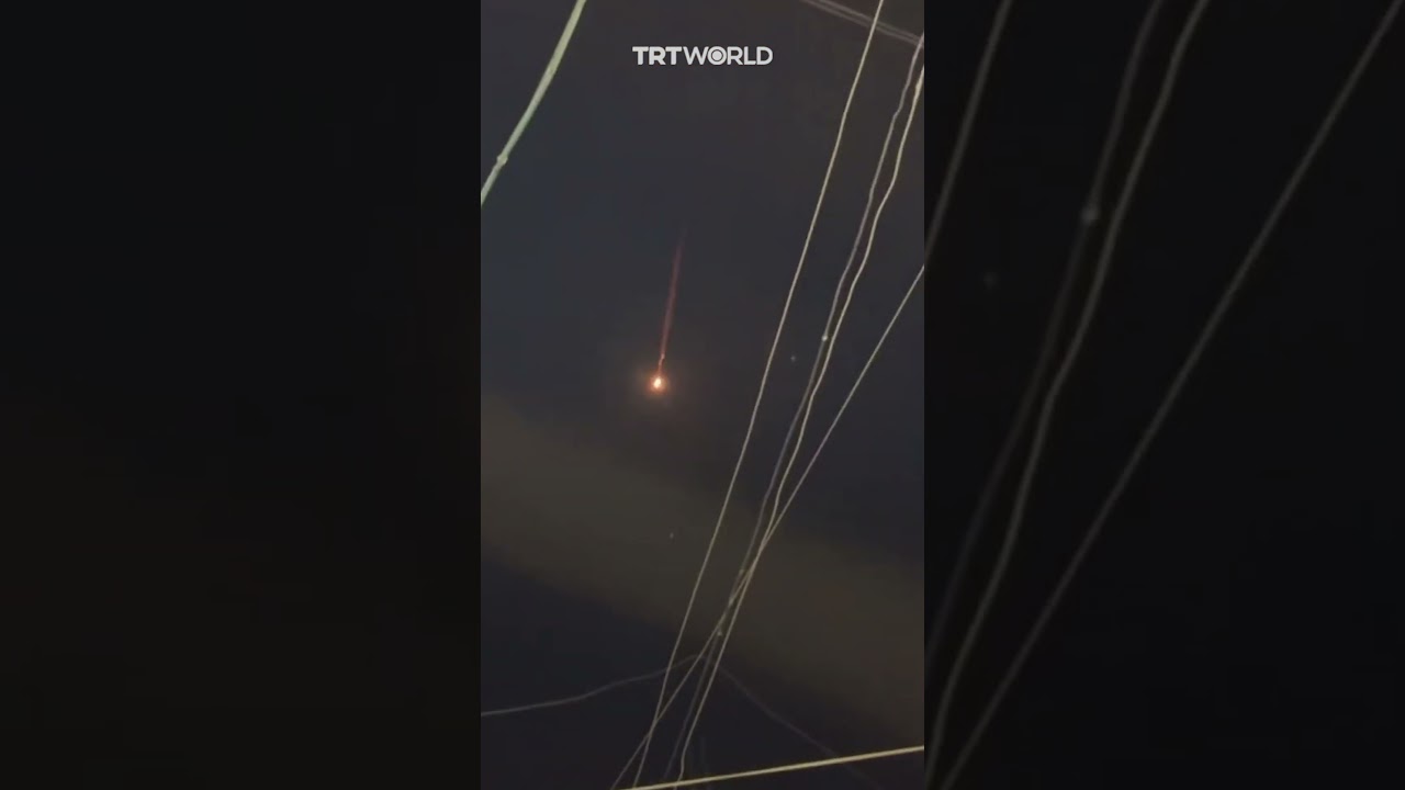 Iran's ballistic missiles spotted across Israel