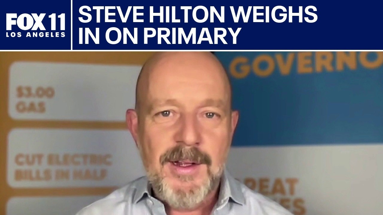 Steve Hilton reacts to California primary election results so far