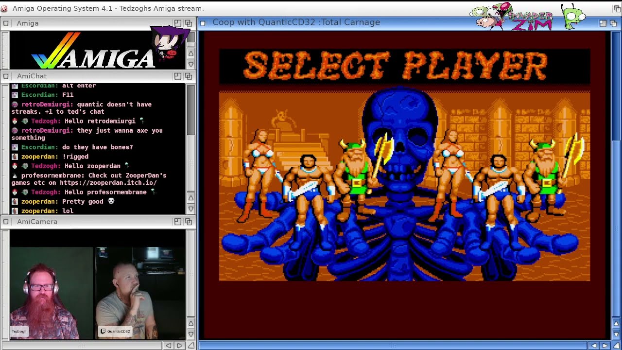 Golden Axe, 2 player with QuanticCD32 𝑨𝑴𝑰𝑮𝑨
