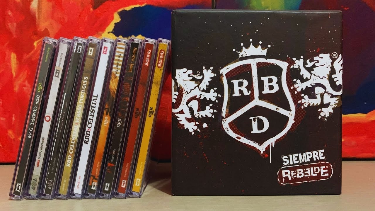 rbd - box siempre rebelde // cd unboxing