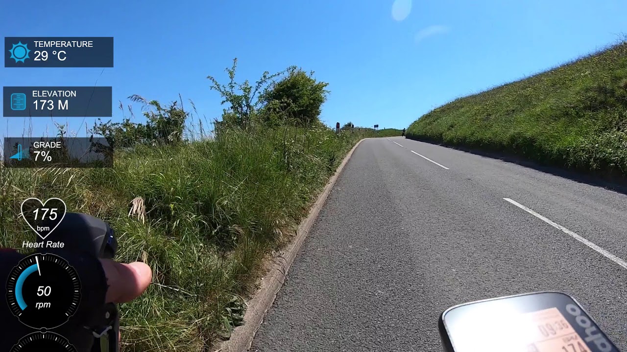 Ditchling Beacon (Top100 Climb #22) on a Triban RC500