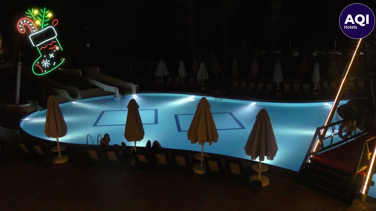 AQI Pegasos ROYAL⭐⭐⭐⭐⭐RESORT⭐⭐⭐⭐⭐CLUB. A magical evening. Büyülü bir akşam. Волшебный вечер.