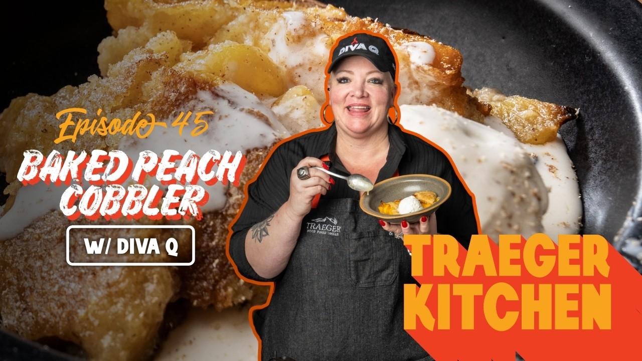 Traeger Baked Peach Cobbler | Traeger Grills
