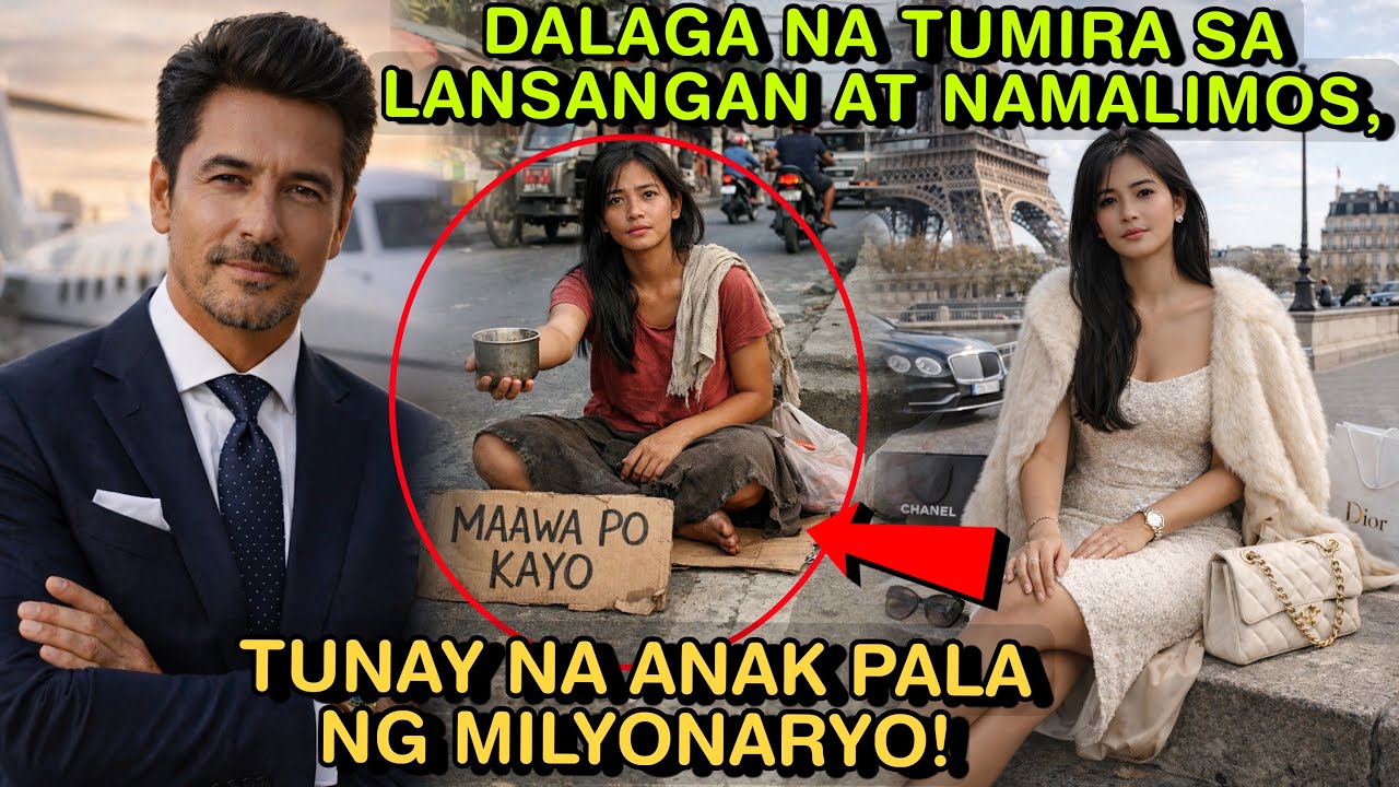 DALAGA NA TUMIRA SA LANSANGAN AT NAMALIMOS, TUNAY NA ANAK PALA NG MILYONARYO!