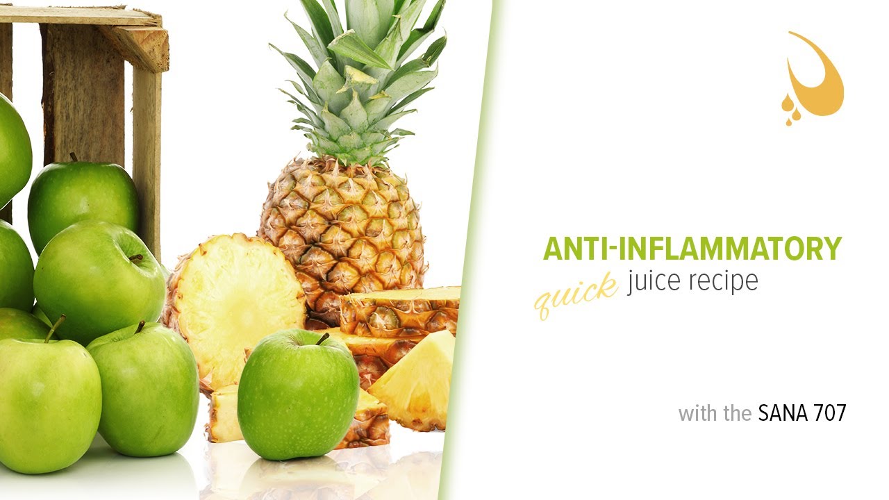 Anti-Inflammatory Juice Recipe | Sana 707 Juicer