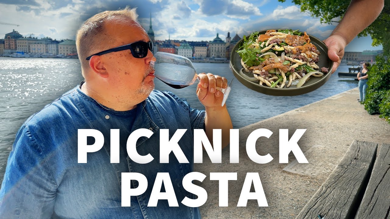 Sommarens bästa picknick-pasta! | Mästerkocks-Nicke möter romantiken