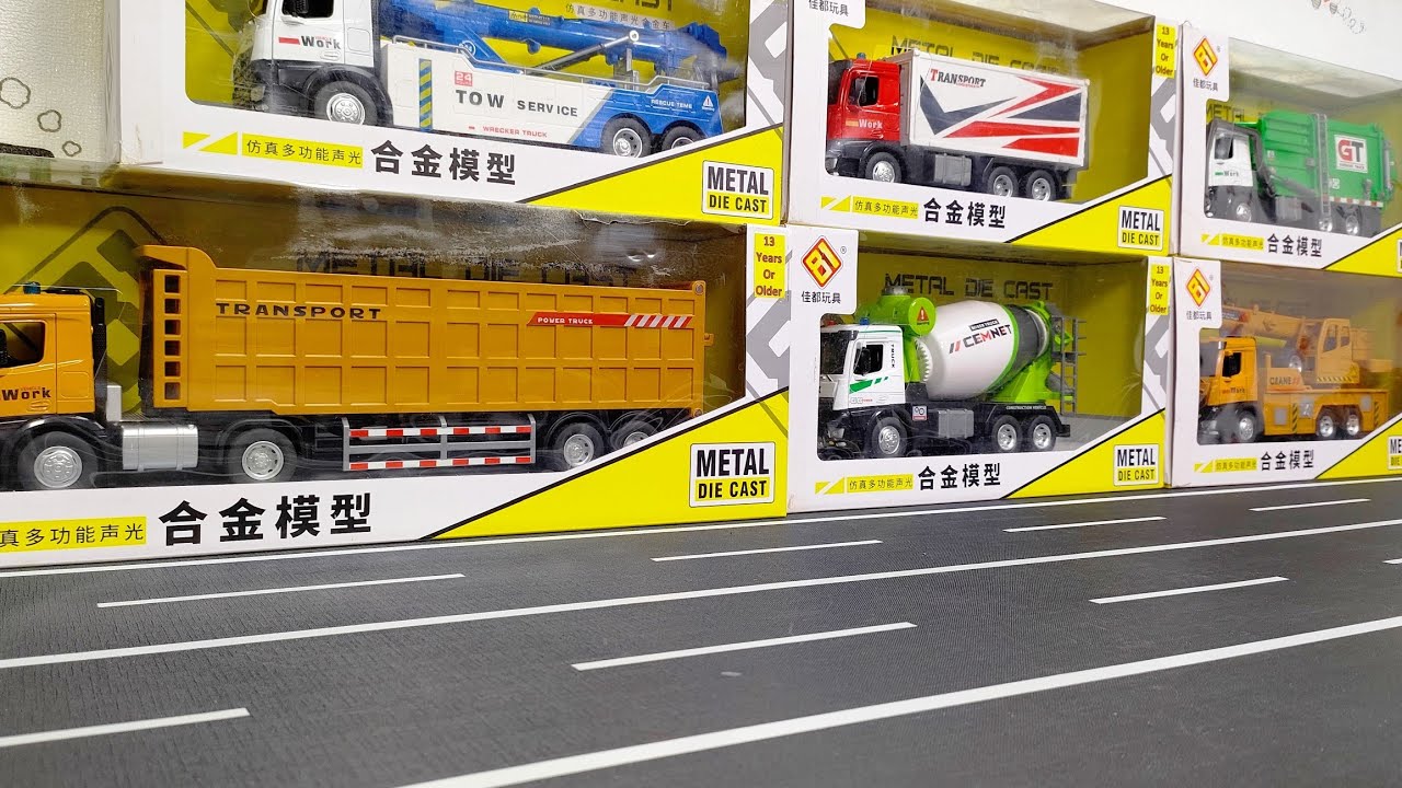 Satisfying Diecast Truck Unboxing | Miniature Truck Review