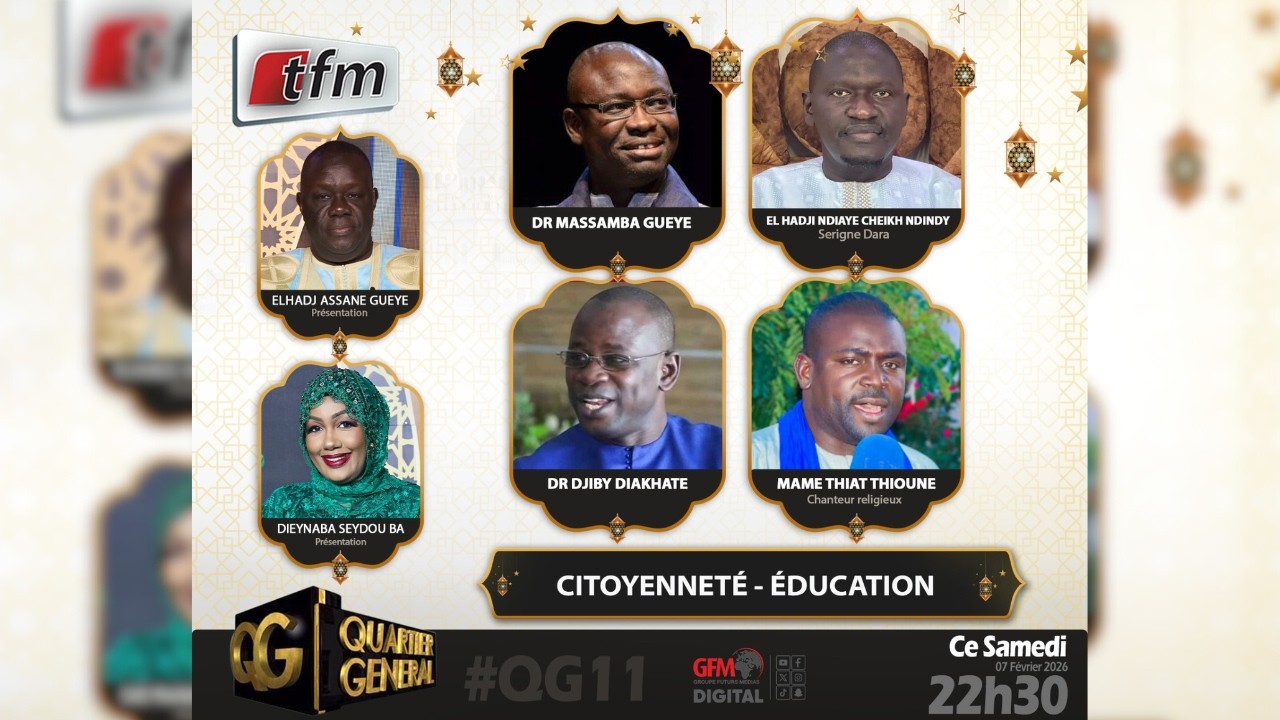 🚨🚨TFM LIVE : QG 11|Pr : El Hadj Assane GUEYE & Dieynaba Seydou BA - 07 Mars 2026