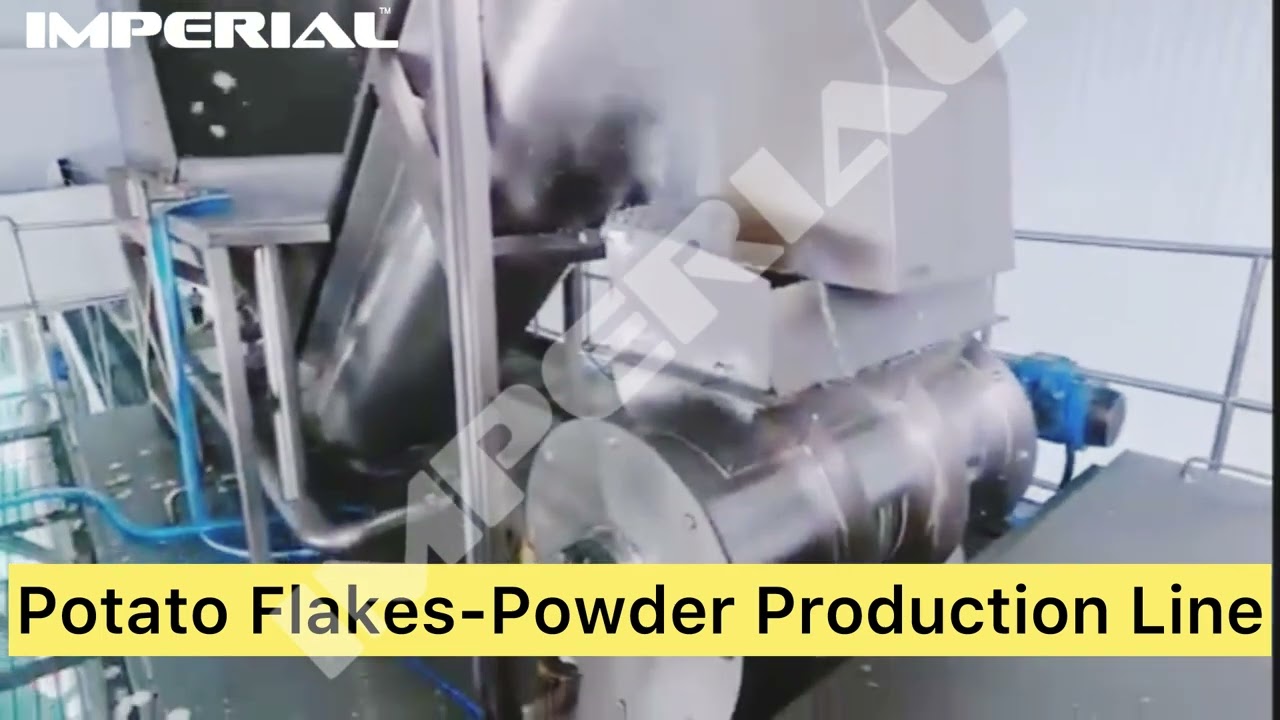 Potato Powder-Flakes Production Line | Automatic Plant to Make Potato Powder/Flake - Cassava Powder