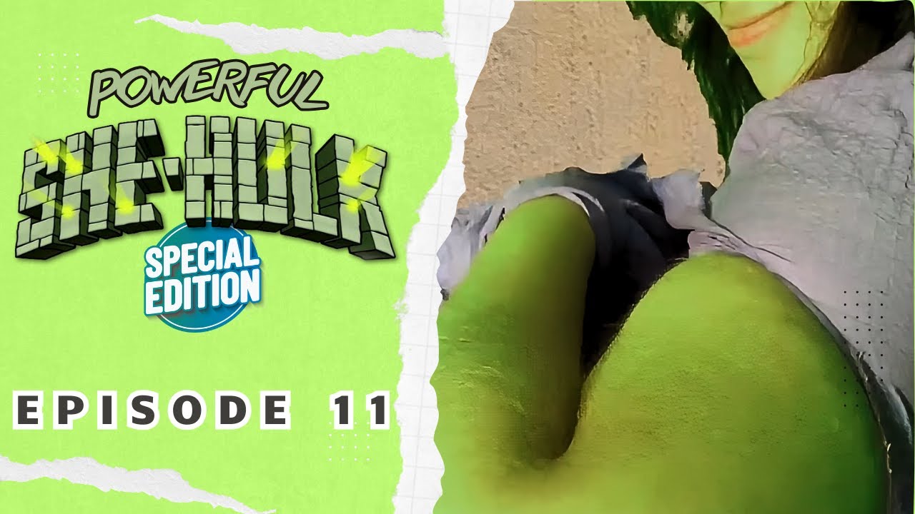 Powerful SHE HULK ✳️ TRANSFORMATION in battle ✳️