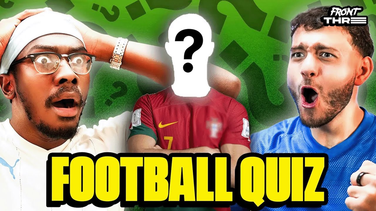 We PLAYED the MOST BIASED FOOTBALL QUIZ 😡