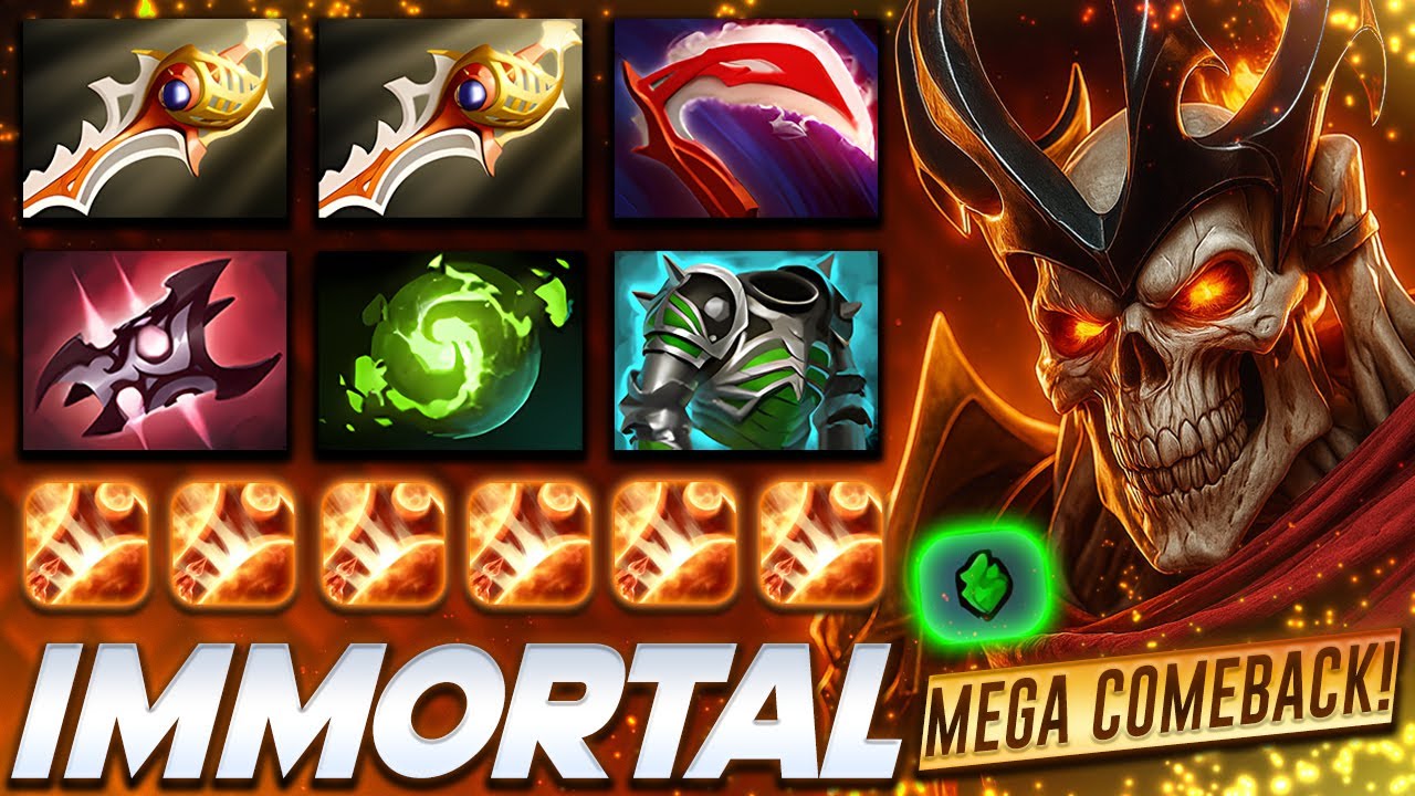 Wraith King Mega Rapier Comeback - Dota 2 Pro Gameplay [Watch & Learn]