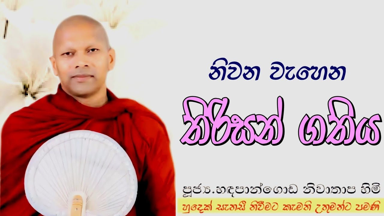 නිවන වැහෙන තිරිසන් ගතිය #ven.Hadapangoda Niwathapa thero#dharmayai obai #pahura