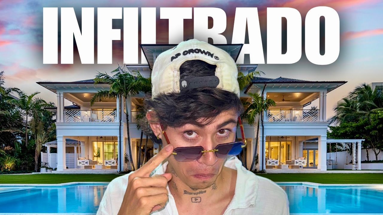 Me infiltro a una Lujosa Mansion 💰🤑 // Andy