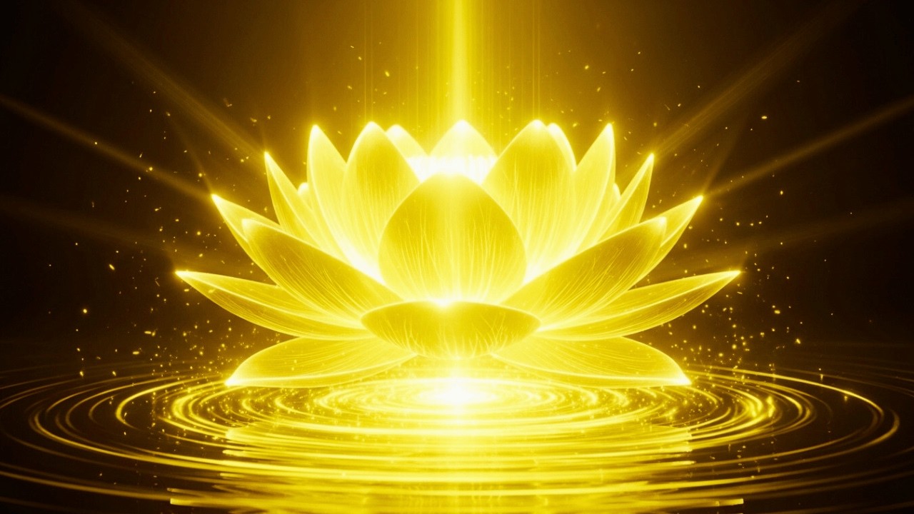 Golden Lotus of Divine Abundance • Activate Wealth, Higher Consciousness & Light Flow