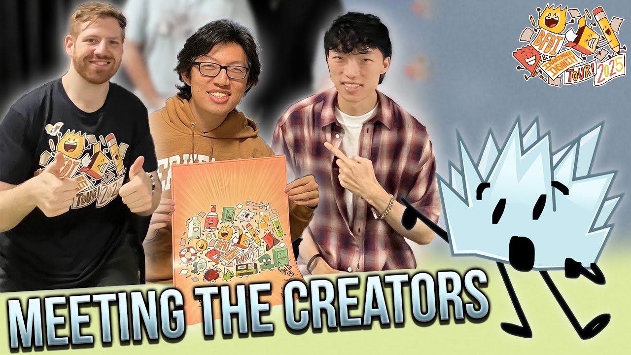I Met The Creators of BFDI and I.I. (BFDI x II 2025 Tour)