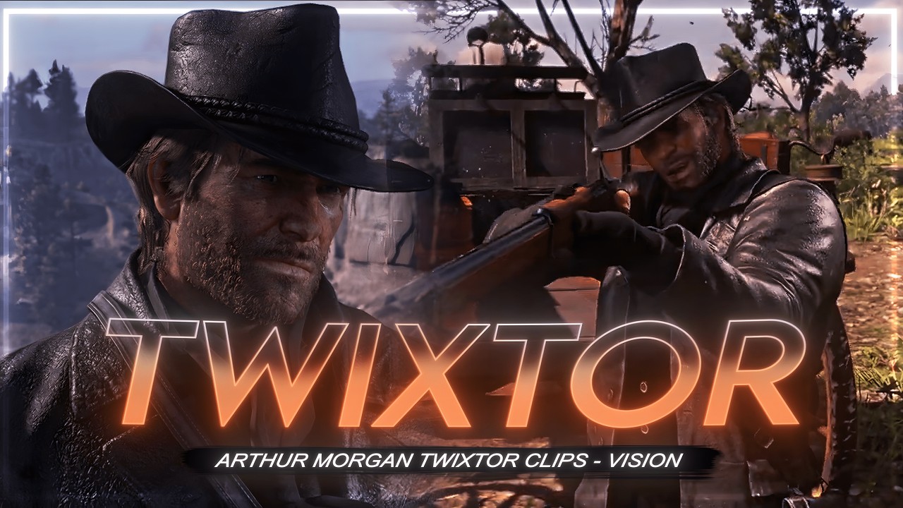 Arthur Morgan Twixtor Clips | 4K Quality + CC | Red Dead Redemption 2