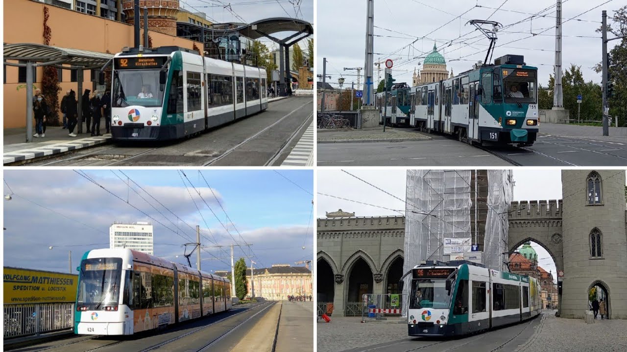 Tatra, Combino, Vario - Die Straßenbahn in Potsdam