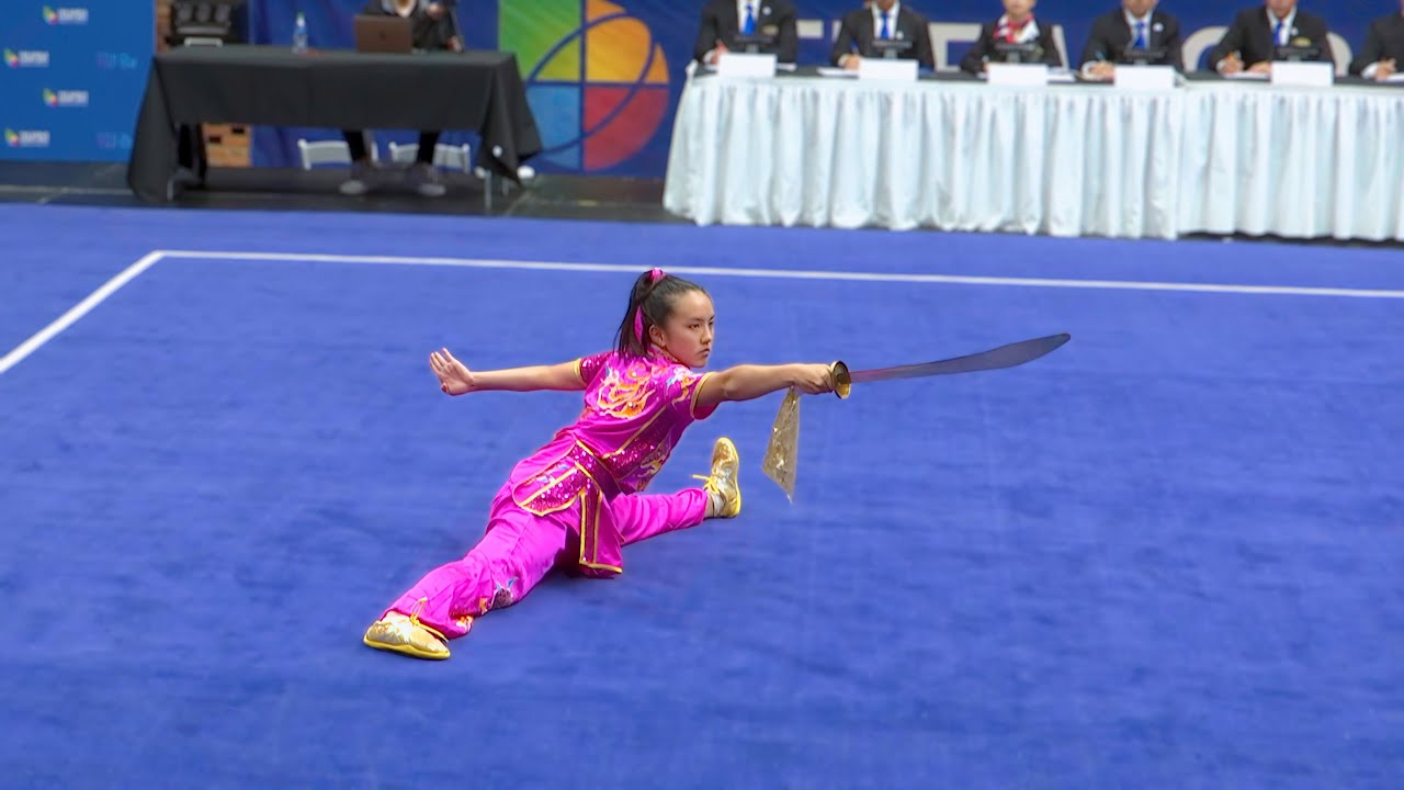 [2022] Mia Tian (USA) - Daoshu - 1st - 9.487 - The World Games