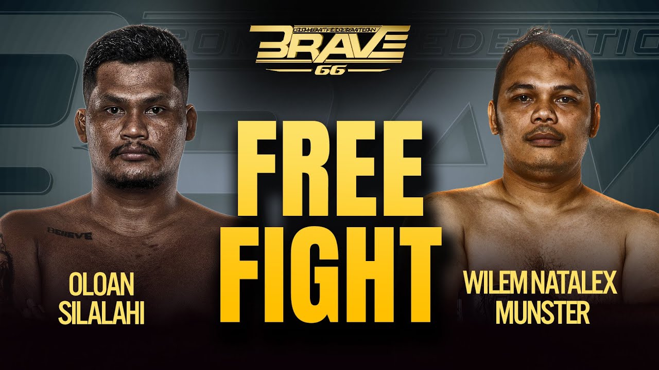 Oloan Silalahi vs Wilem Natalex Munster   FREE MMA Fight   BRAVE CF 66