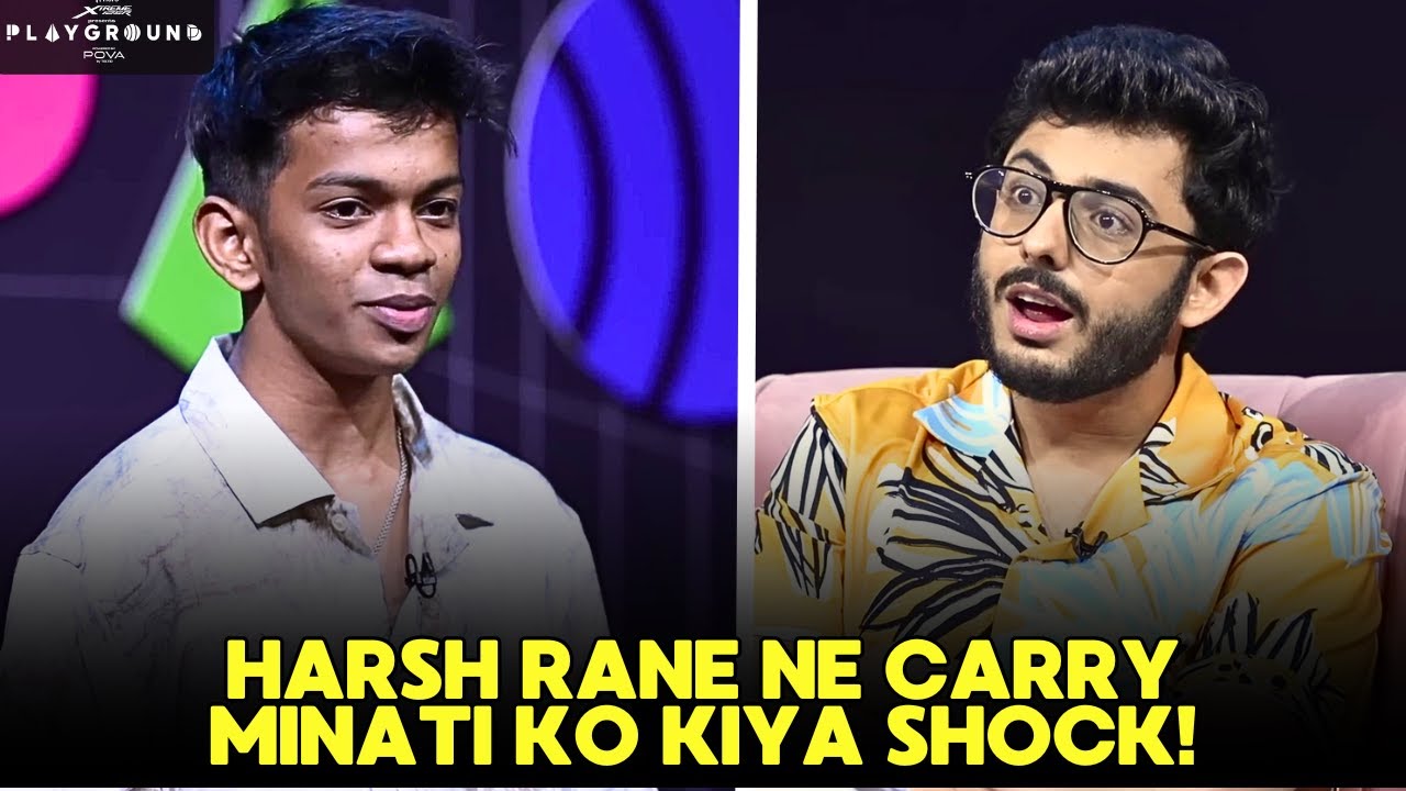 Harsh Rane Ne Kiya Carry Minati Ko shock | Best Of Playground