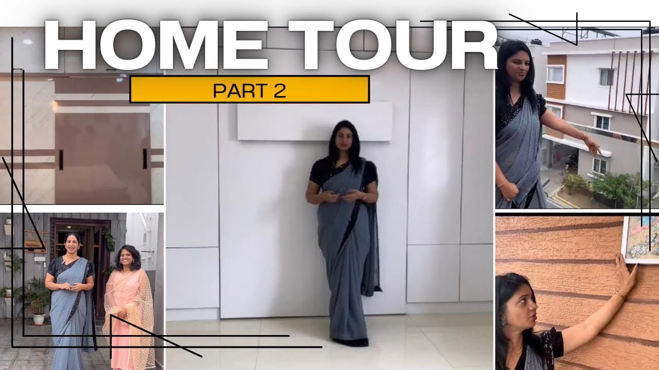 Hometour❤️part 2#episode-3#eastfacing150syds#stylishdesigns##foldable bed #2 in 1 purpose room